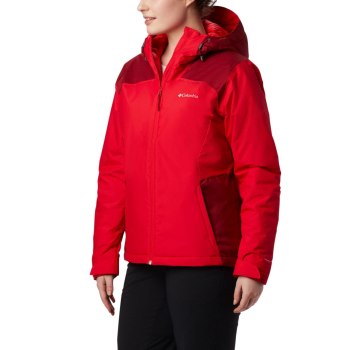 Columbia Ženske Jakne - Tipton Peak Insulated Crvene | ZRDI-26934